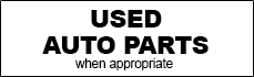 Used Auto Parts